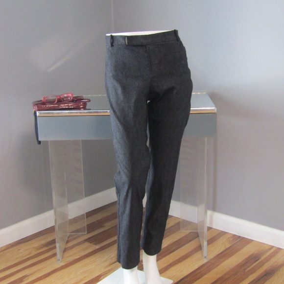 Calvin Klein Pants - Calvin Klein Black & Silver Gray Ankle Dress Pants